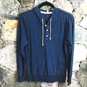 American Eagle Super Soft Dark vintage blue Hoodie T-Shirt Cotton Polyester XS